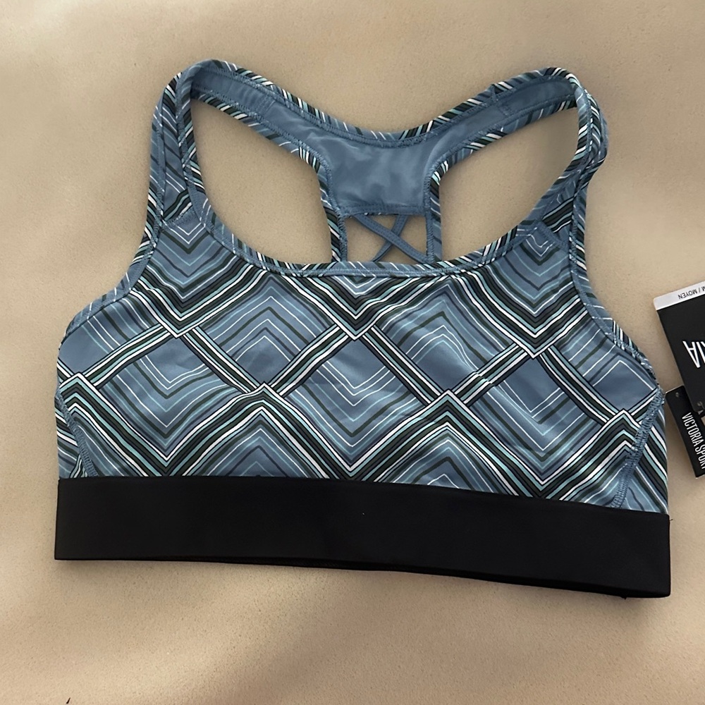 Victoria’s Secret Sport Women's Multicolor Geometric Sports Bra